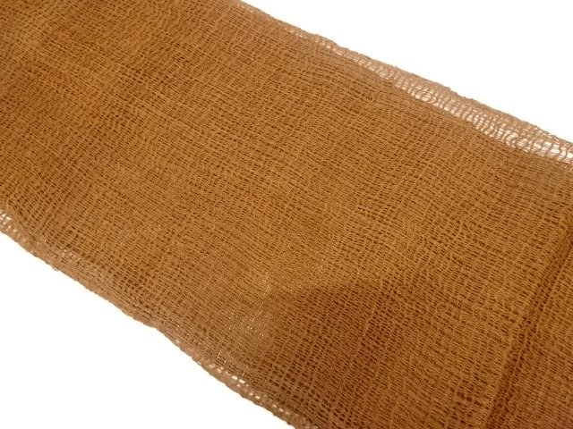 JAPANESE KIMONO / KIMONO FOR SUMMER WOVEN PATTERN NAGOYA OBI